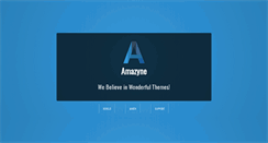 Desktop Screenshot of amazyne.com
